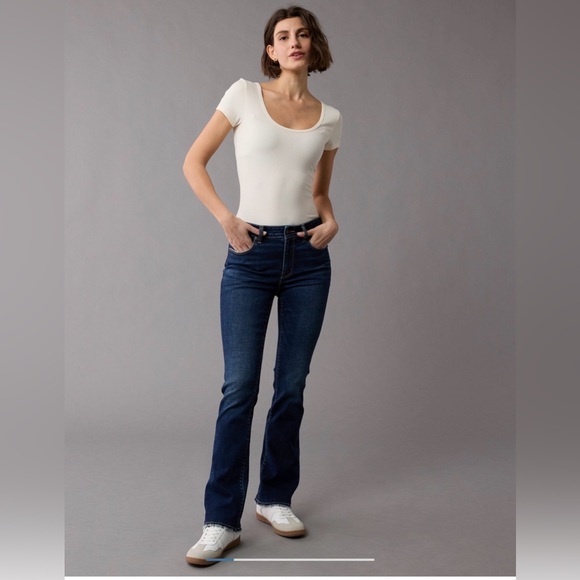 American Eagle Skinny Kick Super Stretch Jeans - Picture 1 of 8